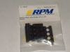 RPM 73372  Black Heavy Duty Rod Ends - Associated and other cars